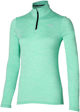 Běžecké tričko Mizuno Impulse core LS HZ T J2GAA71632 Velikost textilu: M