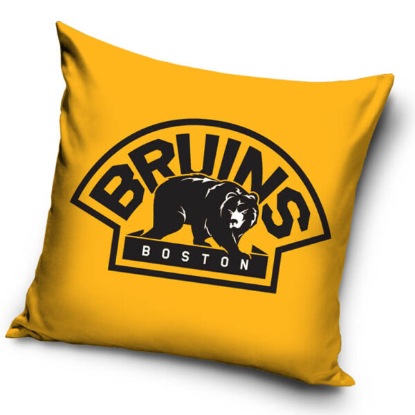 TipTrade Polštářek Boston Bruins NHL Yellow Bear