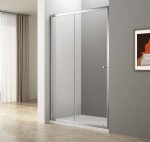 AQUALINE - UGGA posuvné sprchové dveře 1000, čiré sklo ATS100