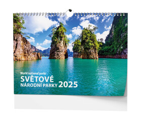 Nástěnný kalendář 2025 Světové národní parky