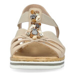 Pohodlné sandály Rieker W RKR680 beige 39