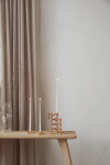 Stoff Nagel Designový svícen STOFF Nagel Rose Gold – set 3 ks, růžová barva, kov