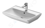 DURAVIT - D-Neo Umyvadlo 650x440 mm, 1 otvor pro baterii, bílá 2366650000