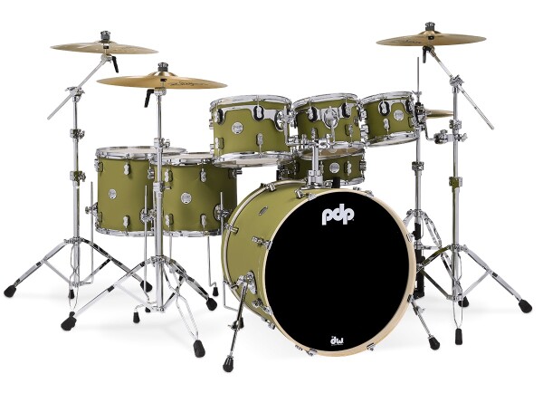 PDP Concept Maple 7 Piece Satin Olive FinishPly