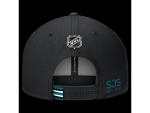 Fanatics Pánská kšiltovka San Jose Sharks NHL AP Rink Prime Structured Mid Crown Adj. Squarevisor Snapback
