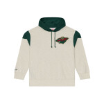 Mitchell & Ness Pánská mikina Minnesota Wild NHL Retro Roots French Terry Hoodie Velikost: M