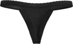 Dámská tanga 3Pack UW0UW05017 0V9 černé/fialové/sv. růžové Tommy Hilfiger