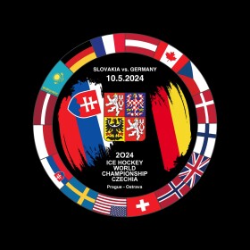 Puk Ice Hockey World Championship Czechia MS 2024 Dueling 10.5.2024 Slovakia vs. Germany