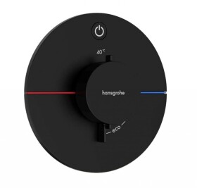 HANSGROHE - ShowerSelect Comfort Termostatická baterie pod omítku, matná černá 15553670