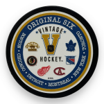 Mustang Puk NHL VINTAGE Textured Hockey puck - Original 6