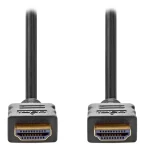 Nedis HDMI 2.0 3m černá / Kabel HDMI / 4K 60 Hz / s Ethernetem / zlacené konektory (CVGL34060BK30)