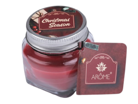 ARÔME - Vánoční sezona Dárková svíčka se jmenovkou 28 g