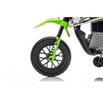 Mamido Dětská elektrická motorka Cross Pantone 361C zelená