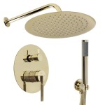REA - Podomítková sprchová sada Argon Gold + BOX REA-P6538