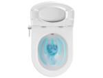 RAVAK - Chrome Závěsné WC s bidetovou sprškou, RimOff, bílá X01912