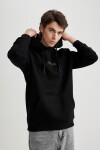 DEFACTO Regular Fit Hooded Printed Sweatshirt