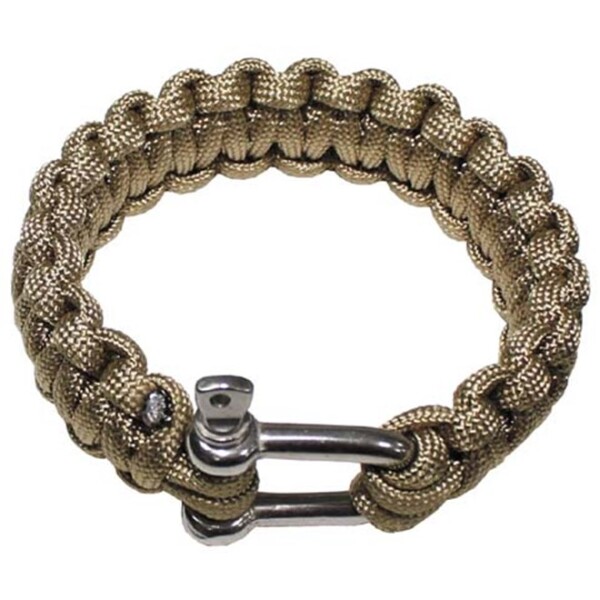 Náramek Paracord 2.3, kov. spona