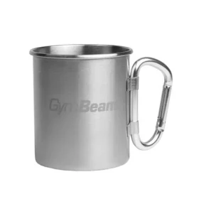 Nerezový hrnek 380 ml - GymBeam (šedá) (82777-1-single_variant)