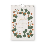 Rifle Paper Co. Nástěnný kalendář Strawberry Fields 2026, multi barva, papír
