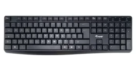 Equip Klávesnice US černá / Klávesnice / Kabelová / QWERTY / 105 kláves / 1,5 m (245215)