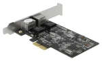 Delock / Síťová karta / PCI Express x2 / 2x RJ45 2,5 Gigabit LAN / RTL8125 (89530)
