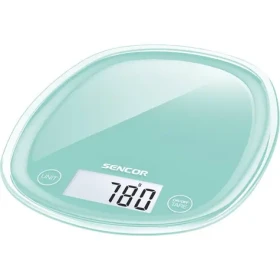 SENCOR SKS 31GR zelená / digitální kuchyňská váha / max. 5 kg / funkce TARE / dotyk. tlačítka (8590669156627)