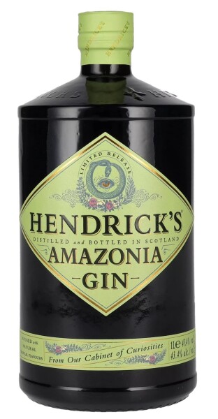 Hendrick's Amazonia Gin 43,4% 1 l (holá lahev)