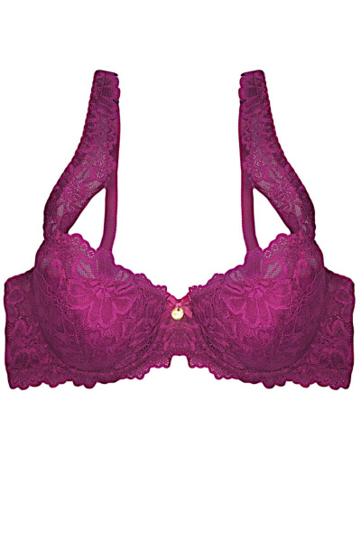 Dámská podprsenka 053/22 Carmela fuchsia - MAT fuchsiová 65/C