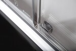 POLYSAN - LUCIS LINE sprchové dveře 1000, čiré sklo DL1015