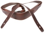 Flight S58 Brown Leather Ukulele Strap