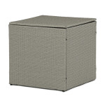 Zahradní sestava, polyratan, šedá, AZS-A1915 GREY