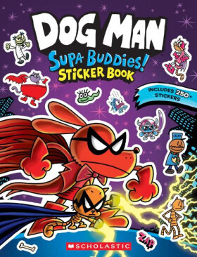 Dog Man: Supa Buddies Sticker Book (Dog Man Movie)