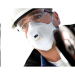 Respirátor AURA BKL 3M 9332+ FFP3 NR D s výdechovým ventilkem bílý