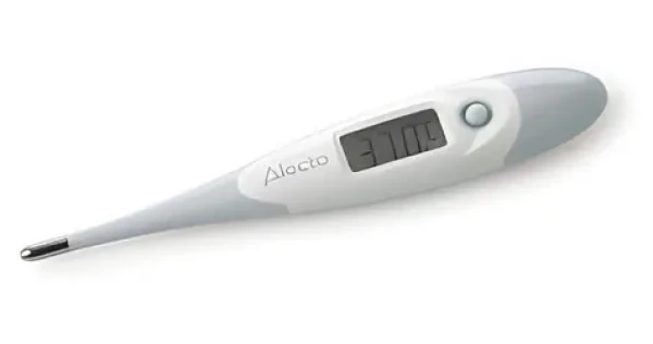 Alecto BC20 modrá / Digitální teploměr / ohebná špička / rektální měření / auto vypnutí (BC20BU)