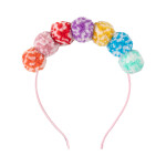 Čelenka s Pom Pom bambulkami multicolor - Albi