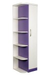 BRADOP Skříň jednodveřová CASPER C105 ROZMĚR: (š/v/h) 50 x 184 x 50 cm - pravý BRA-C106-SKRIN-PRAVA