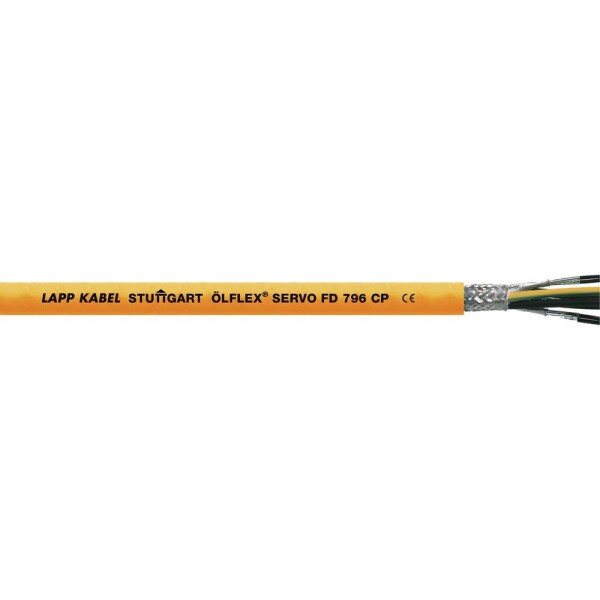 LAPP 0027989/500 servo kabel 7 x 10 mm², 500 m