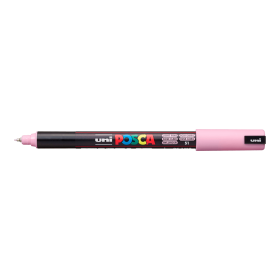 Uni Posca 1MR 0,7 mm trubičkový hrot světle růžový 51