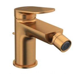 DURAVIT - Wave Bidetová baterie s výpustí, kartáčovaný bronz WA2400001004