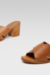 Pantofle Lasocki ARC-2289-03 Přírodní kůže (useň) - Lícová