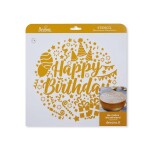 Decora stencil kruh Happy Birthday