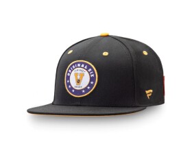 Fanatics Pánská Kšiltovka NHL Original 6 Six Fitted - Black/Gold Velikost: 7 1/4