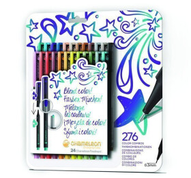 Set Chameleon Fineliner - detailní popisovače, 12ks designer tóny