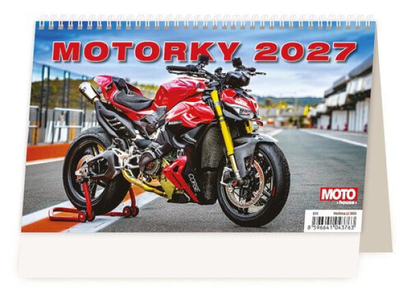 Kalendář stolní 2027- Motorky ČR/SR