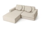 SHAPPY Dětská pružinová trampolína SHAPPY TEDDY Barva: Soft Cream