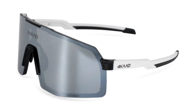 Brýle 4KAAD BEAT RACE white silver Revo