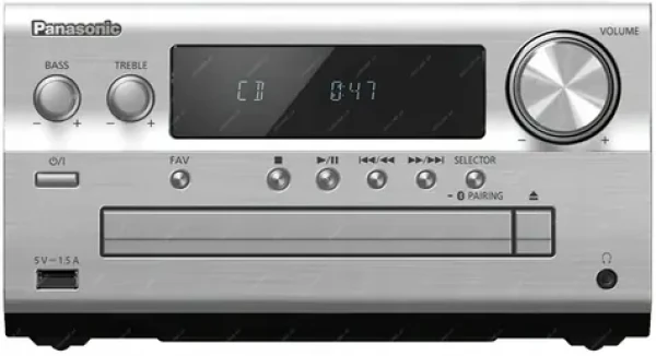 Rozbaleno - Panasonic SC-PMX802E-S stříbrná / Mikro audio systém / FM / BT / USB / AUX / DAB+ / WLAN / rozbaleno (SC-PMX802E-S.Rozbaleno)