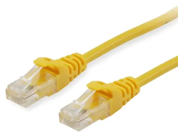 Equip U/UTP Cat6 5m žlutý / Patch kabel / RJ45-RJ45 / AWG 26/7 / 10GBase-T (625464)