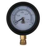 KS Tools 150.2327 Manometr Ø 75,0 mm, 0 - 1 bar s 1/4 rychlospojkou
