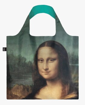 Skládací nákupní taška LOQI LEONARDO DA VINCI Mona Lisa